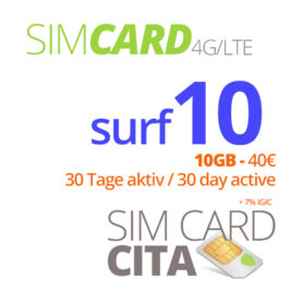 Surf10 mit 10GB – 30 Tage