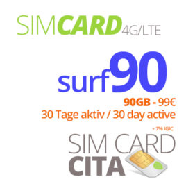 Surf90 mit 90GB – 30 Tage